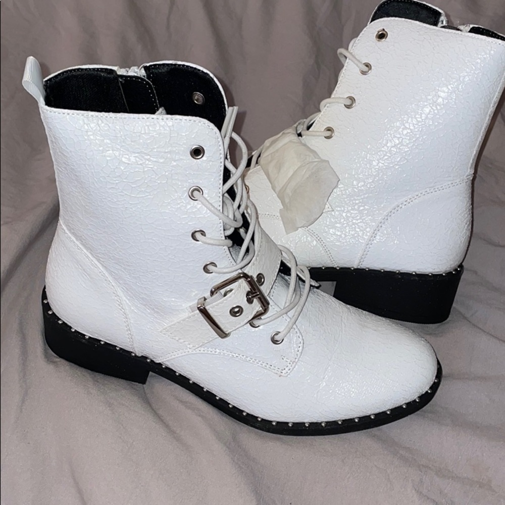 White boots